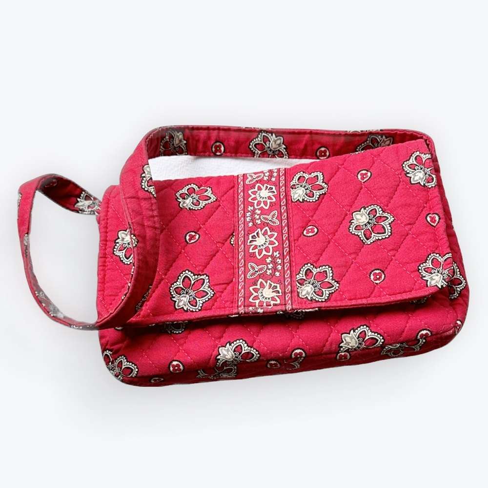 Rodeo Y2K Boho Red Bandana Vintage Retired Print Vera Bradley Small Shoulder Bag